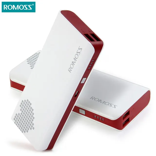 10400 мАч ROMOSS Смысл 4 Портативное Зарядное Устройство Внешний Аккумулятор Power Bank Быстрой Зарядки Для iPhone Samsung Android Tablet