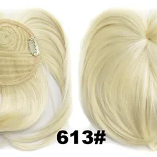 Термостойкая синтетическая заколка для волос, бахрома bang frinde, 18 цветов, 1 шт