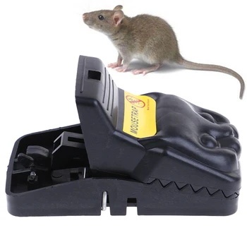 

Reusable Cat Head Rat Trap Mousetrap Catching Mice Mouse Powerful Mouse Killer Rodent Easy Catcher Spring Rodent 13x7x7cm