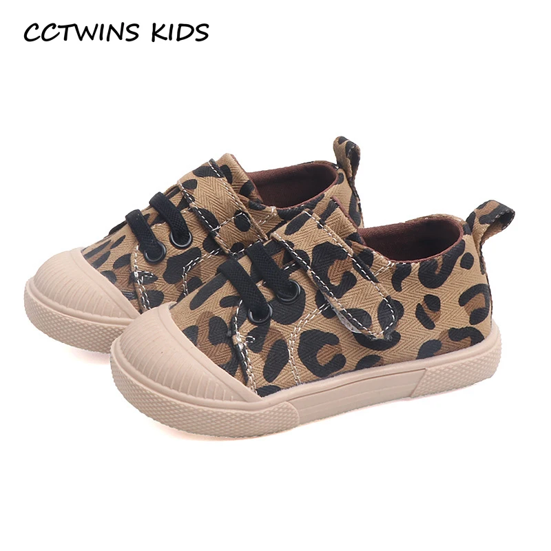 

CCTWINS Kids Shoes 2019 Autumn Girls Canvas Sports Sneakers Boys Leopard Breathable Shoes Baby Fashion Casual Trainers FC2564
