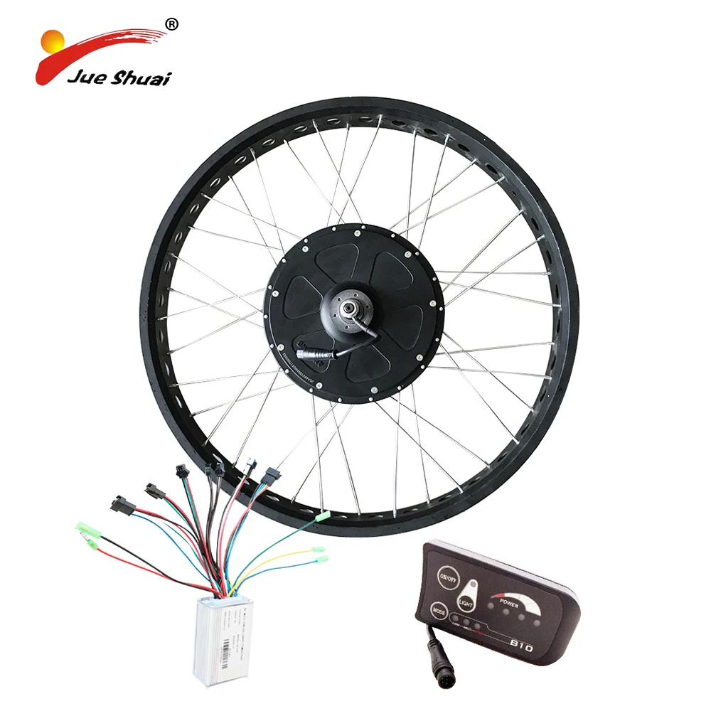 Discount 26" 700C 28" MTB electric bike front rear wheel 1000W Powerful Brushless without gear hub motor suit 48V kettle lithium battery 0