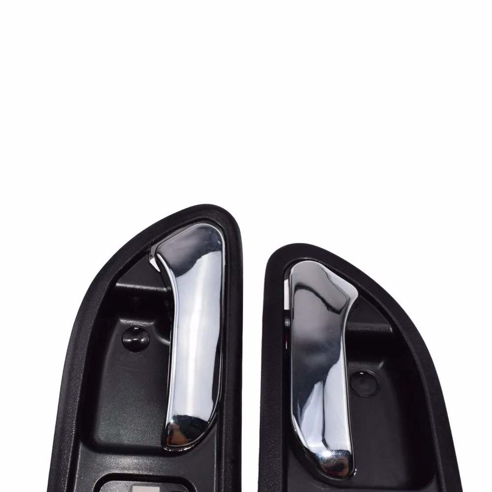 ISANCE черный интерьер внутри дверные ручки передний левый правый для Honda Accord 1994 1995 1996 1997