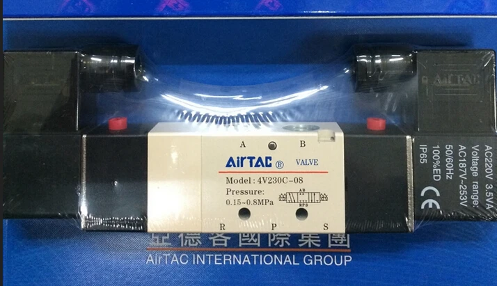 

Solenoid valve 4V310-10 AC220V two position five ways