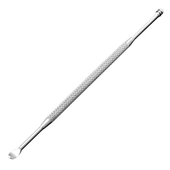 

Stainless steel ear picking wax remover curette cleaner ear care tool earpick silver