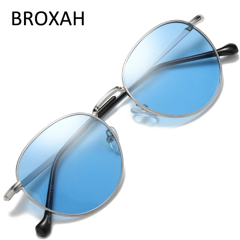Fashion Metal Round Sunglasses Women Men Brand Designer 2019 Polarized Sunglasses Female Driving Glasses UV400 Gafas De Sol