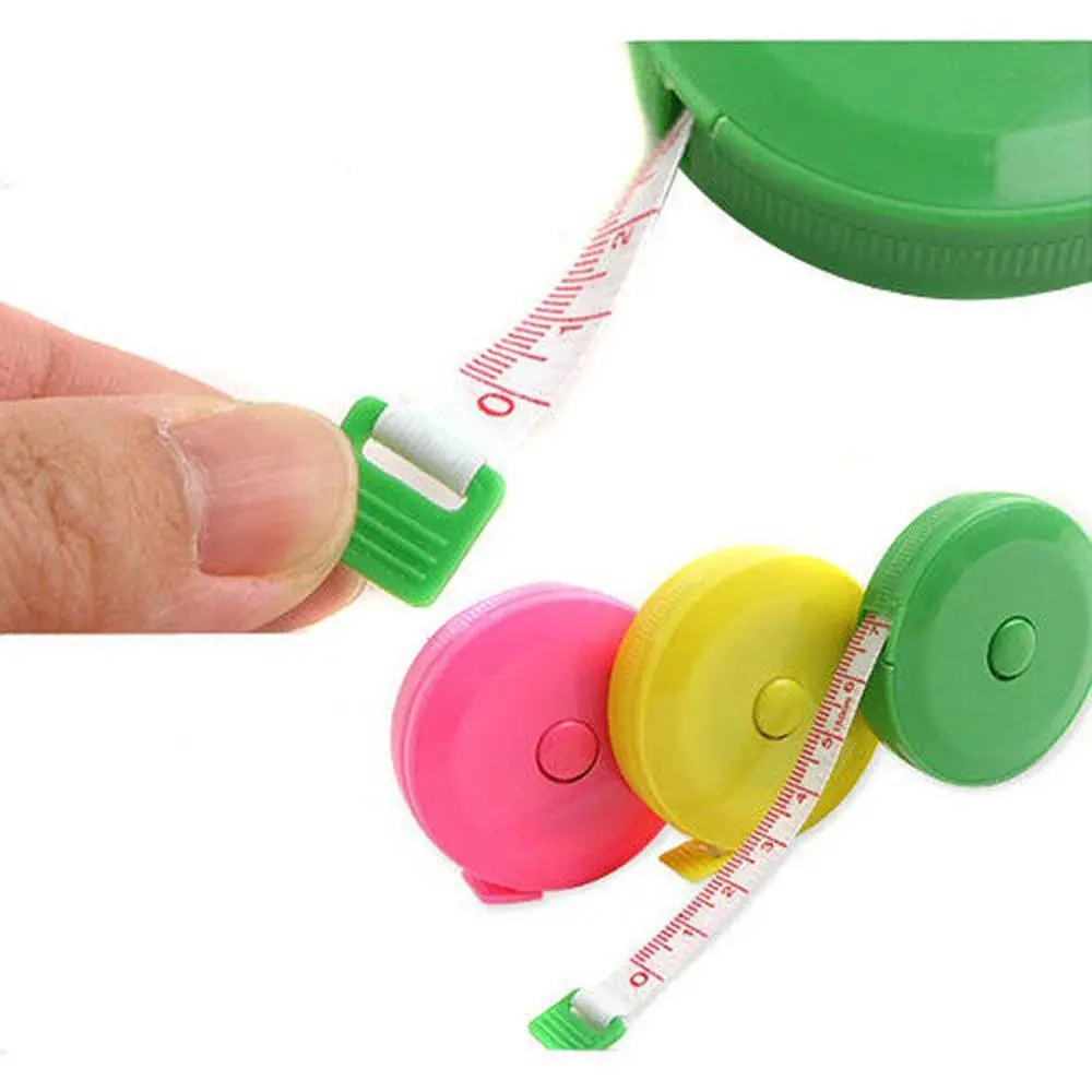 Hot Sale Portable Retractable 150cm Measure Ruler Tape Measure Sewing