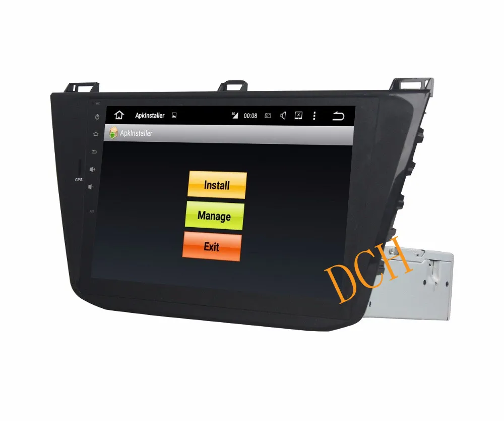 Sale Octa Core 10.1" Android 9.0 Car Radio DVD GPS for Volkswagen Tiguan 2016 With 4GB RAM Bluetooth 64GB ROM navigation stereo auto 7