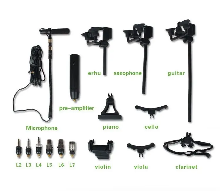ACEMIC IM-8 Musical Instrument Microphone Set Saxophone Guitar Violin and More | Электроника