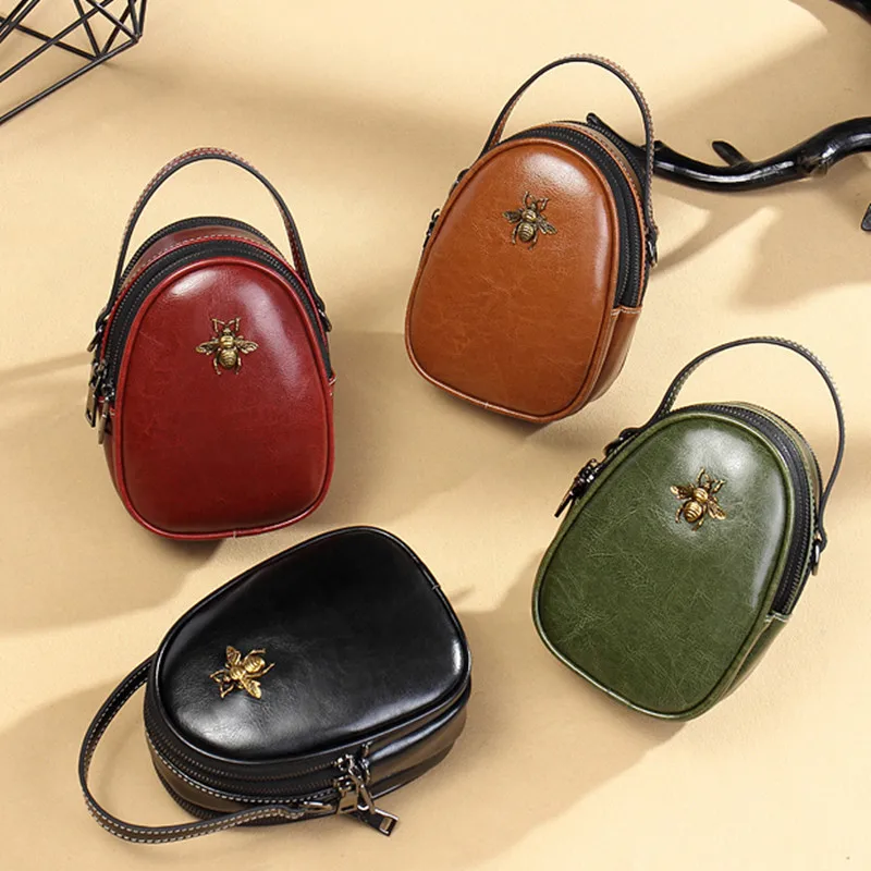 

New Bags For Women 2018 England Style High Quality Genuine Leather Female Fashion Sequined Single Shoulder Messenger Bags