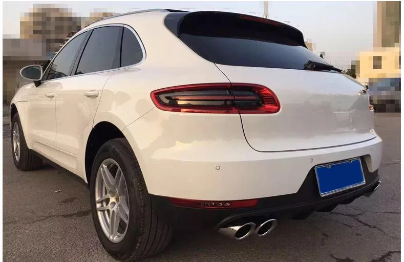 Для Porsche 14 19 лет Macan хвост горла высококачественная нержавеющая сталь благородная