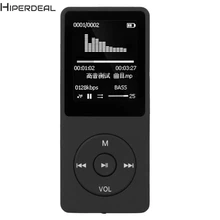 HIPERDEAL Музыкальный Плеер 1," TFT черный 8G MP3 HiFi без потерь Звук Музыкальный плеер FM рекордер TF карта Mp3 плеер 17dec13 Прямая поставка F
