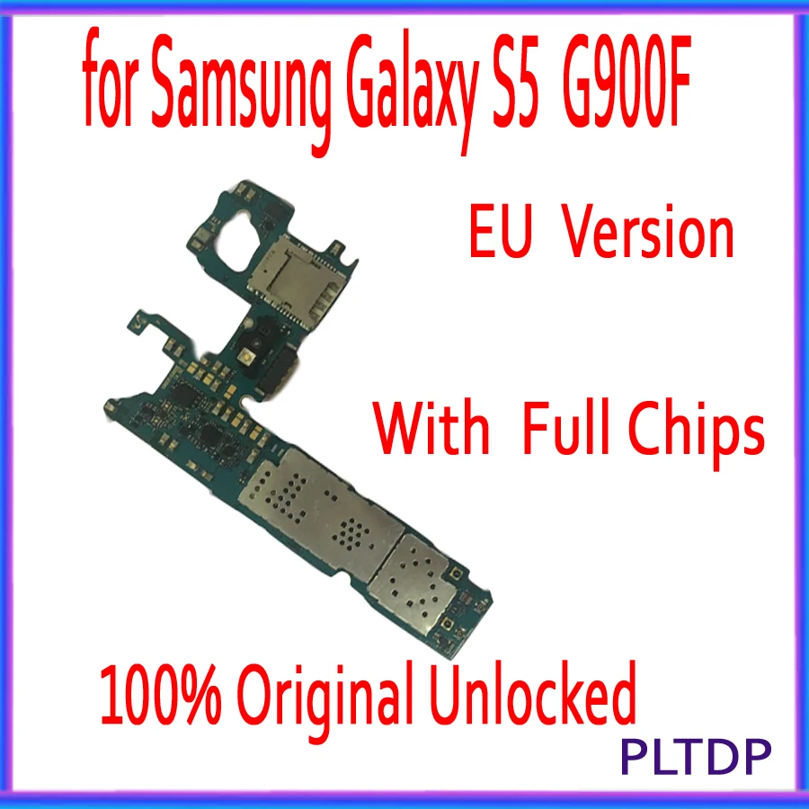16 ГБ европейская версия для материнской платы Samsung Galaxy S5 G900F оригинальная