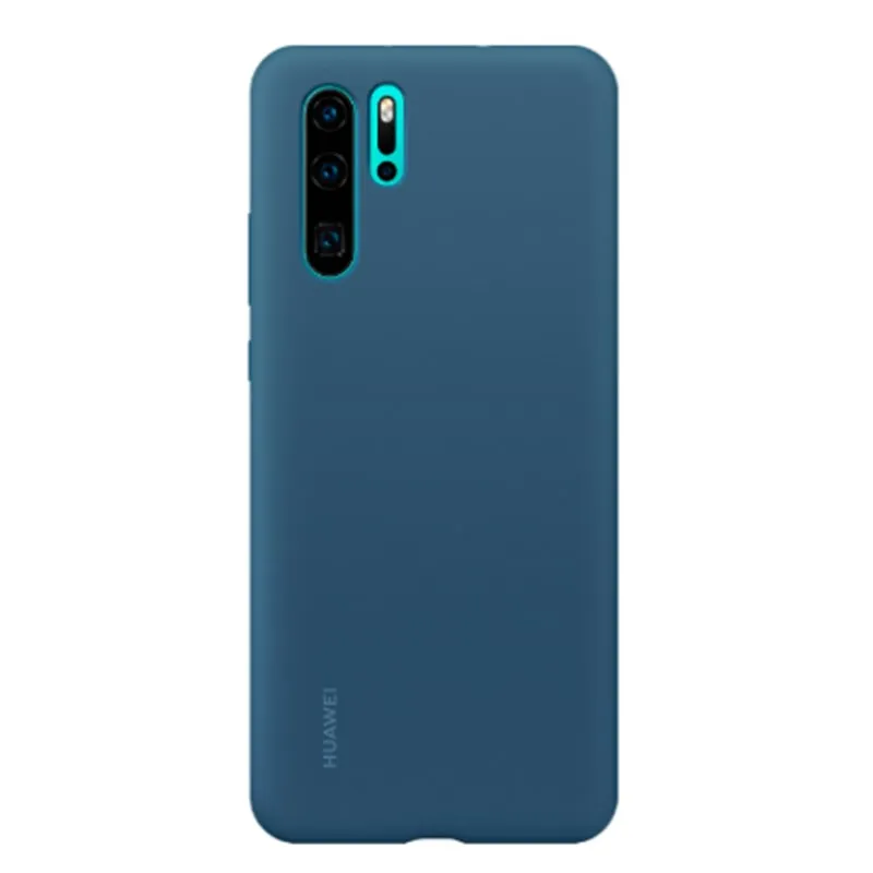 Huawei P30 Pro Case 100% Original From HUAWEI Official Liquid Silicone Protective Cover Microfiber Insided Huawei P 30 P 30Pro
