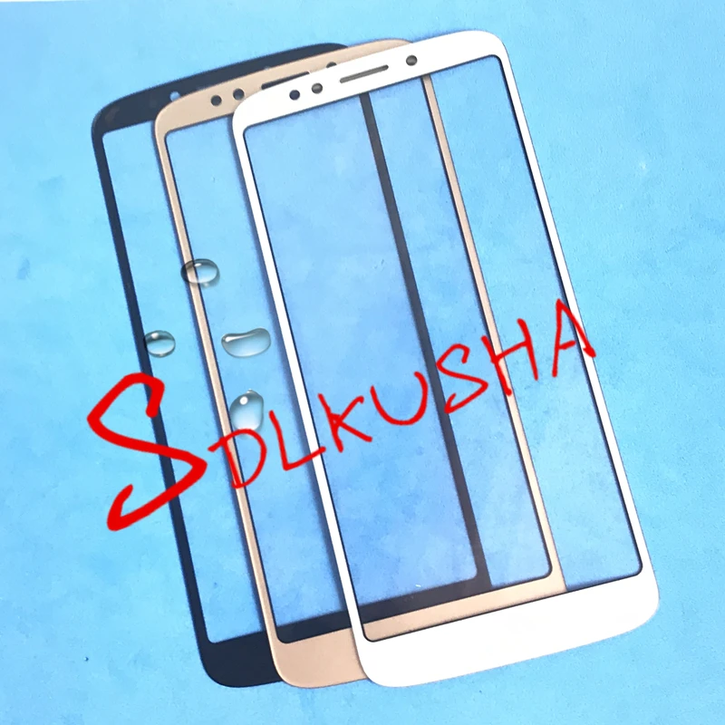 

Front Outer Screen Glass Lens Replacement Touch Screen LCD Cover For Motorola Moto G6 Play xt1922