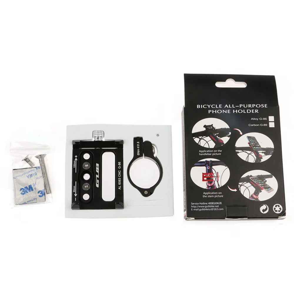 GUB Universal motorcycle MTB Bike phone holder on the handlebar Aluminum Alloy bicycle phone support gps bike accessories