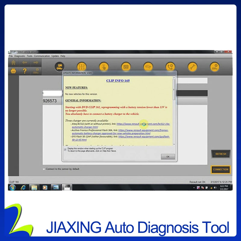 

For Renault Can Clip for Renault V178 Software CD Diagnostic Software