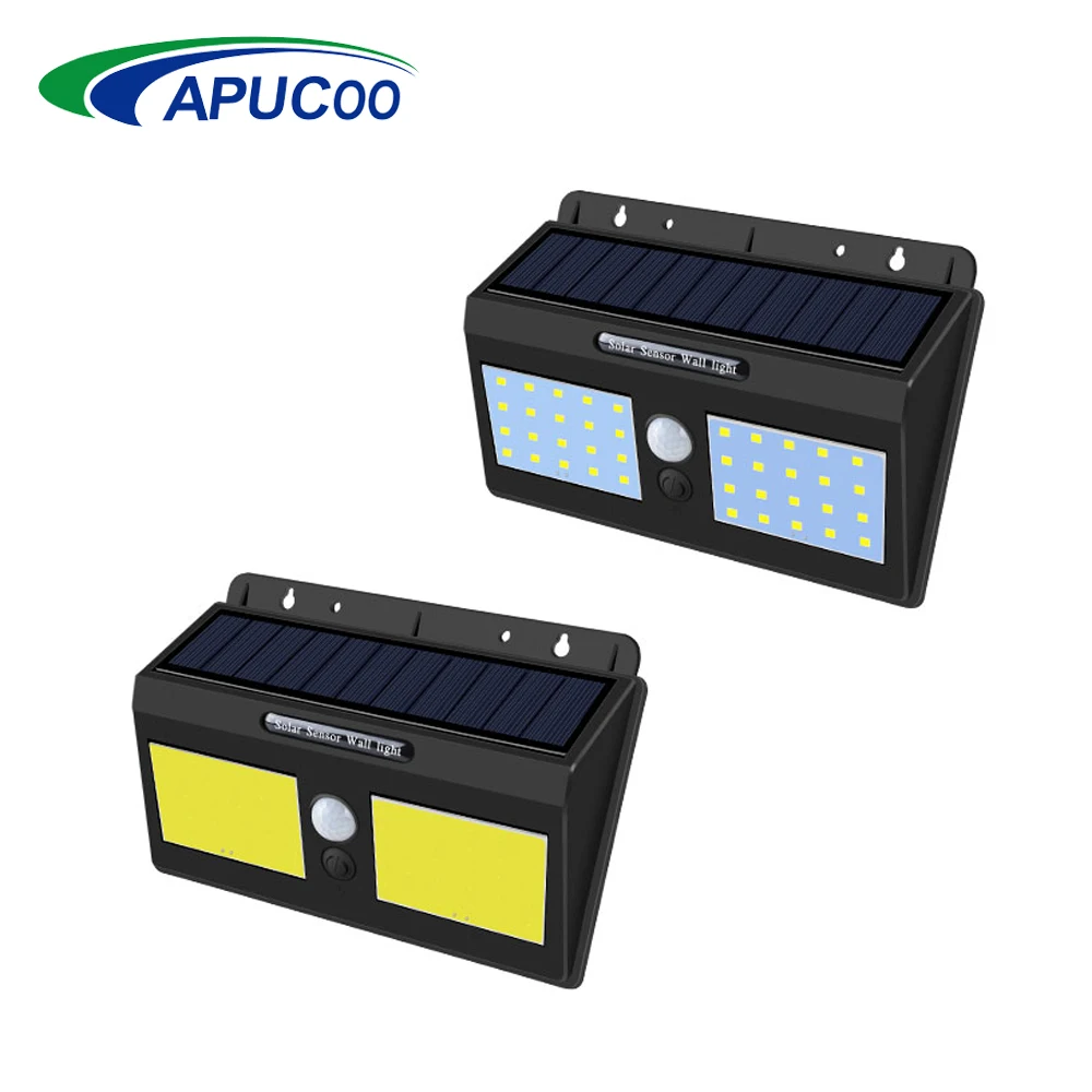 

20/40 LED Solar Light Lamp Outdoor PIR Motion Sensor Solar Power Panel Garden Light Night Security Street Yard Path Wall Lamp