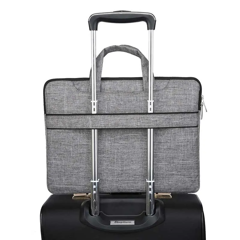 DOWSWIN Notebook Laptop Bag Sleeve 13 15 Inch Shoulder Bag For Macbook Air 13 Case Handbag For Dell HP Lenovo Asus Xiaomi  (6)