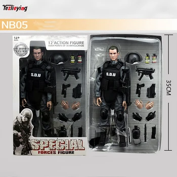 

1/6 Scale NB05 SDU Flying Tigers Military Army Combat Uniform Army Game Toys Soldier Set 12" Action Figure Model Joint movable