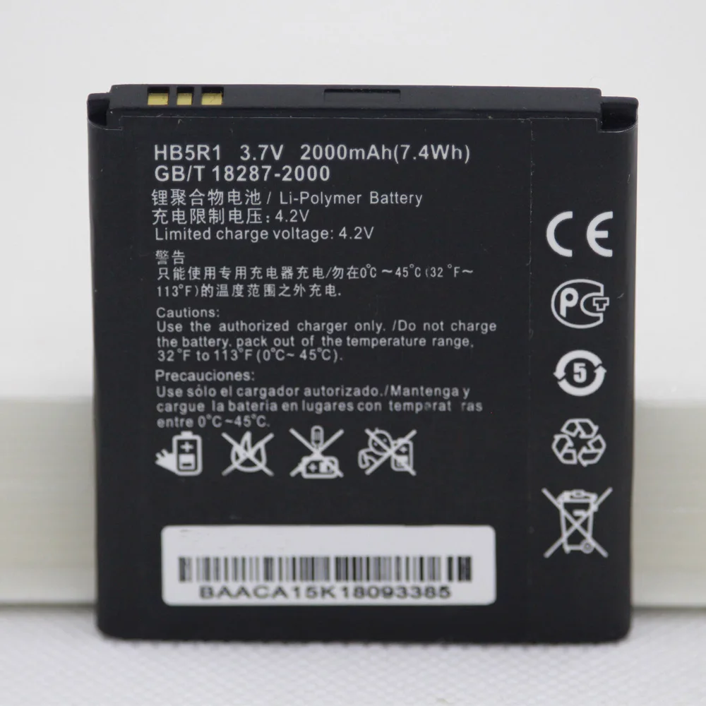 Запасной литий-ионный аккумулятор для Huawei Ascend G500D U8520 U8832 U8832D U8836D U8950 U8950D HB5R1 HB5R1H |