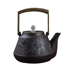 1300 мл ручной работы Япония Южная чугунный горшок чугунный чайник Железный чайник вареная вода железный чай чайник