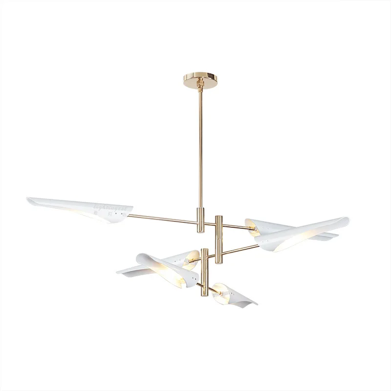 LukLoy Post Modern Metal Branch Chandelier Nordic Hanging Lamp Light Lighting Fixture Creative Personality LED Pendant Light (21)