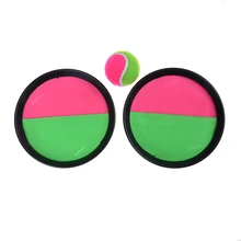 Sprots ao ar livre brinquedo pegar jogo de esportes conjunto disco crianças brinquedo bola deslumbrante brinquedos pegar jogo bola jogo lance