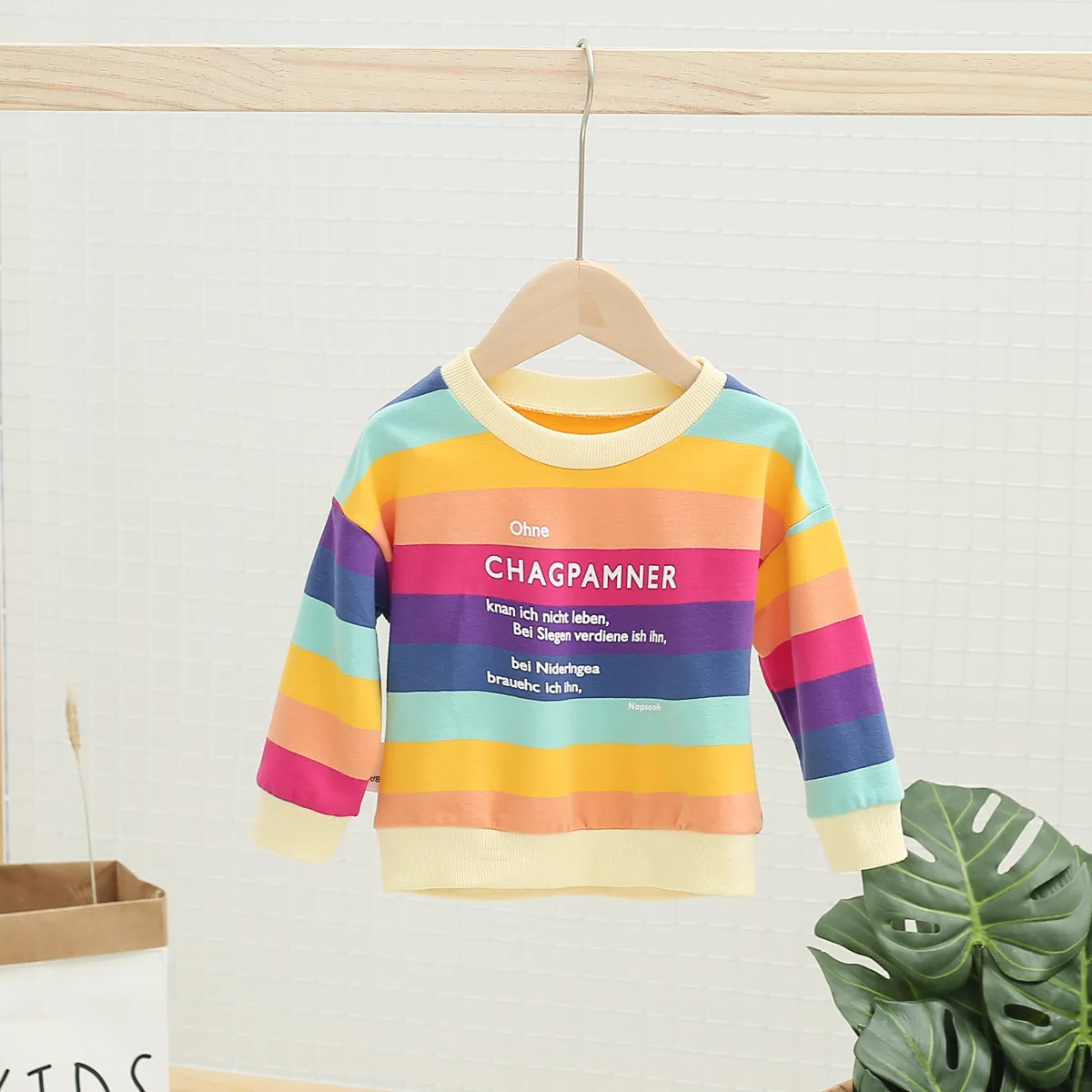 

Sweatshirt for a Boy Rainbow Children's Sweatshirt Pure Cotton Baby Girl Clothes Sweatshirt for Teenagers Boys 6 8 10 Years