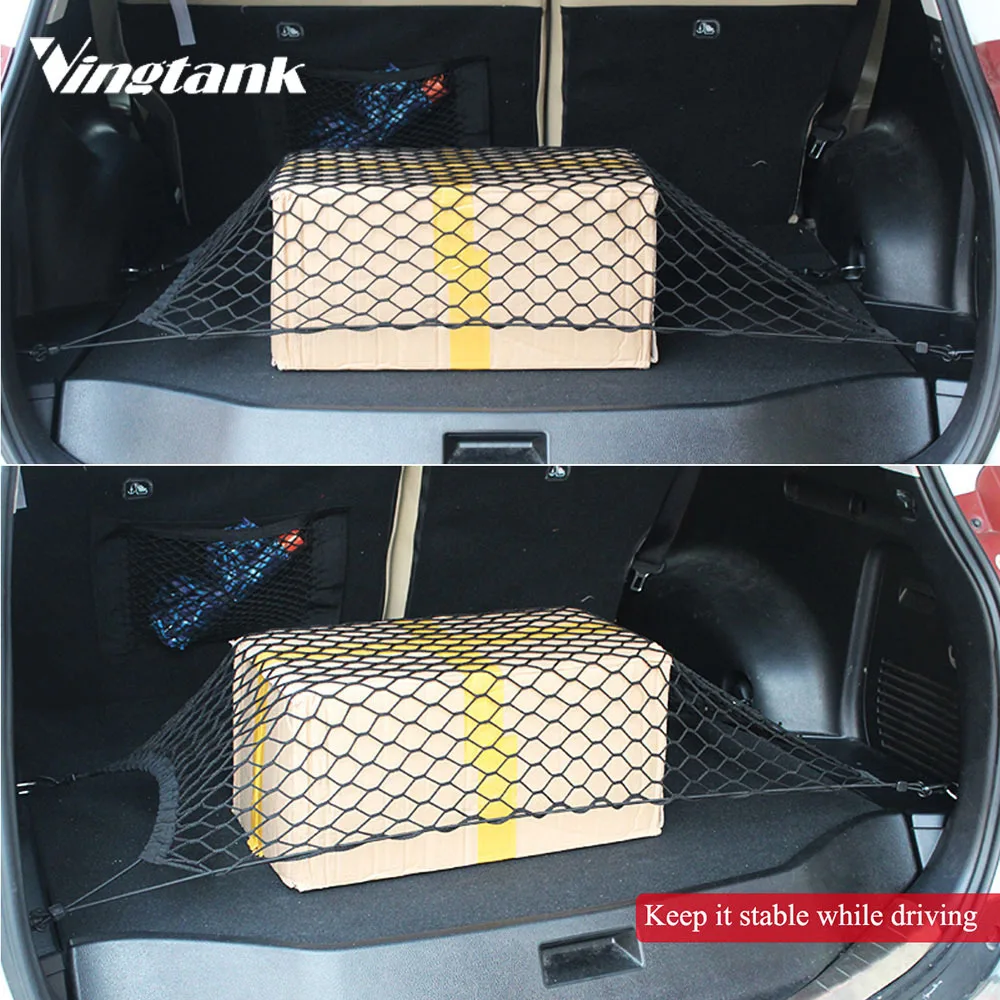 Vingtank 1PC Envelop Car Storage Bag Elastic Flexible Nylon Car Rear