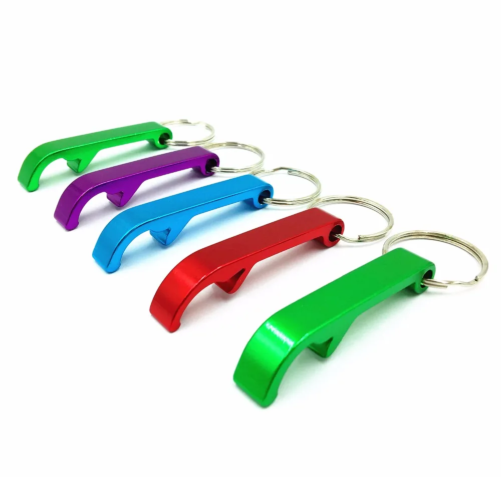 Beer Bottle Openers Keychain Opener Chain Ring Corkscrew Pocket Wrench