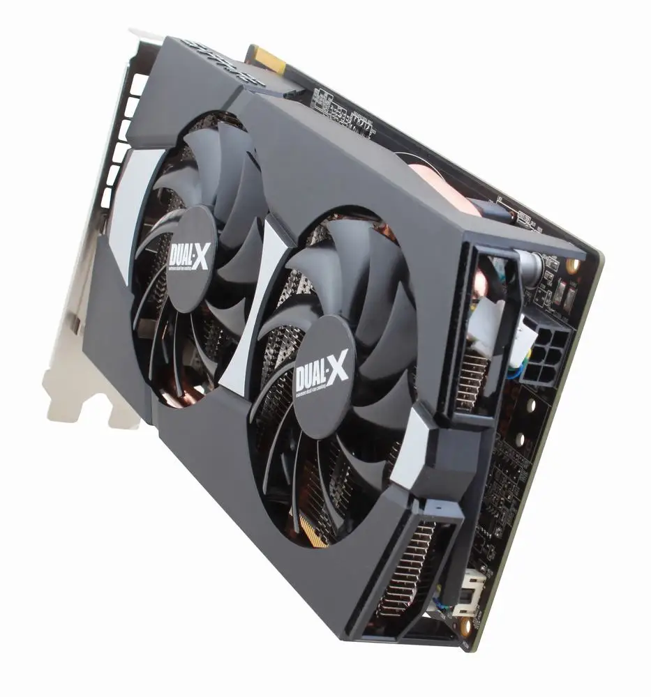 Б/у игровая Видеокарта Sapphire AMD Dual X R9 270 2G D5|Графические карты| |