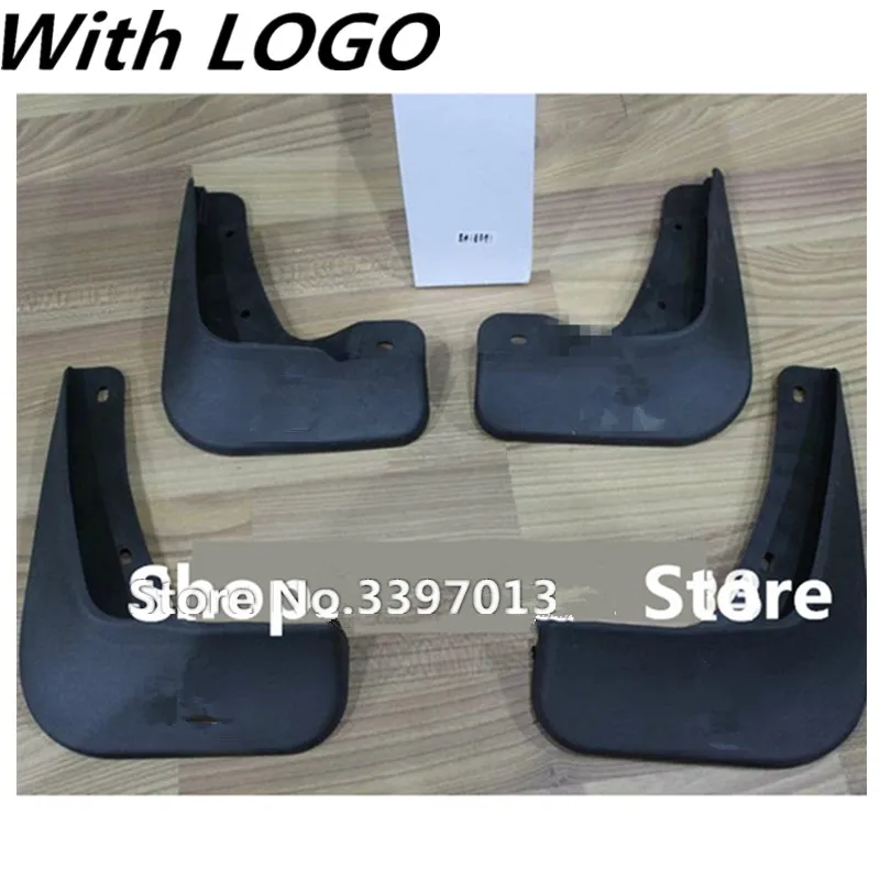 plastic Mud Flaps Splash Guard for 2010 2014 Mitsubishi Lancer/Lancer X