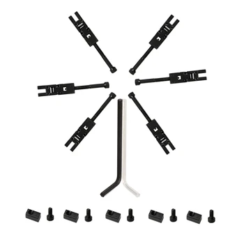 

6pcs Electric Guitar Double Locking String Saddles For Tremolo Bridge