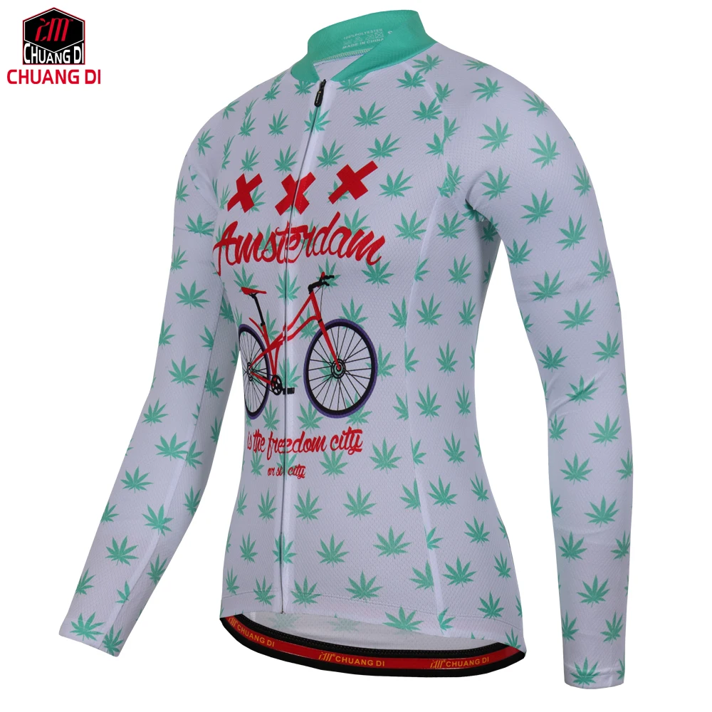 chuangdi Высокое качество женский спортивный для велоспорта Джерси велосипед с коротким рукавом Одежда для велоспорта Топ