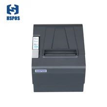 Low noise pos thermal printer billing receipt printing support cash drawer port high quality with USB and Serial