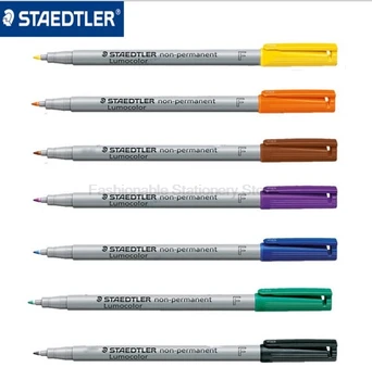 

3 Pcs/Lot Staedtler 316 F Multicolor General water-based projection pen Film pen wholesale School Office Supplies