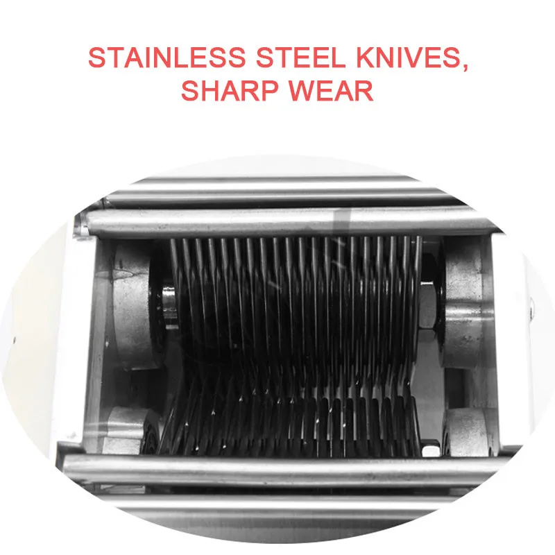 Household stainless steel Multifunction Meat slicer Manual Meat and vegetables Slicer Thickness adjustable Shred Dicing machine