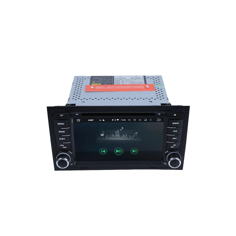 Clearance 7 Inch Android  9.0 Car DVD Player For Audi/A4/S4 2002-2008 With Canbus Wifi FM/AM GPS Radio Multimedia Screen Navi Carplay 3