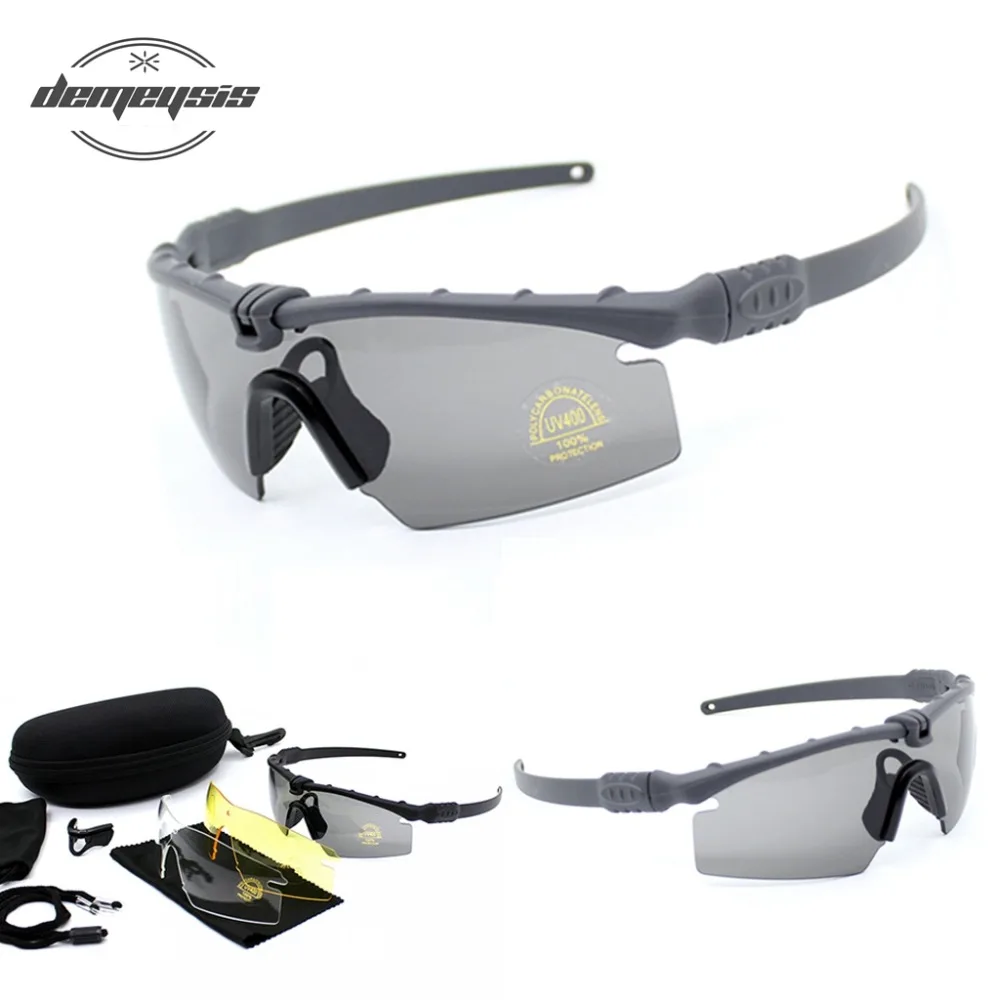 Excellent Quality Tactical Polarized Glasses Army Goggle Eyewear