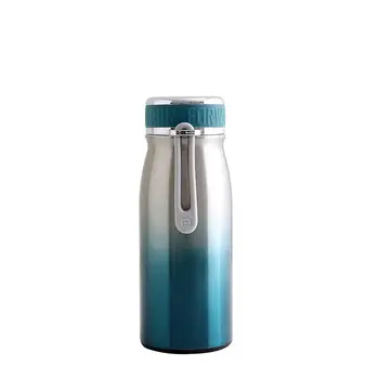 

Korean Style Thermal Bottle Portable Stainless Steel Vacuum Bottle Red Blue Yellow Color Thermal Cup Coffee Mug Water Bottle