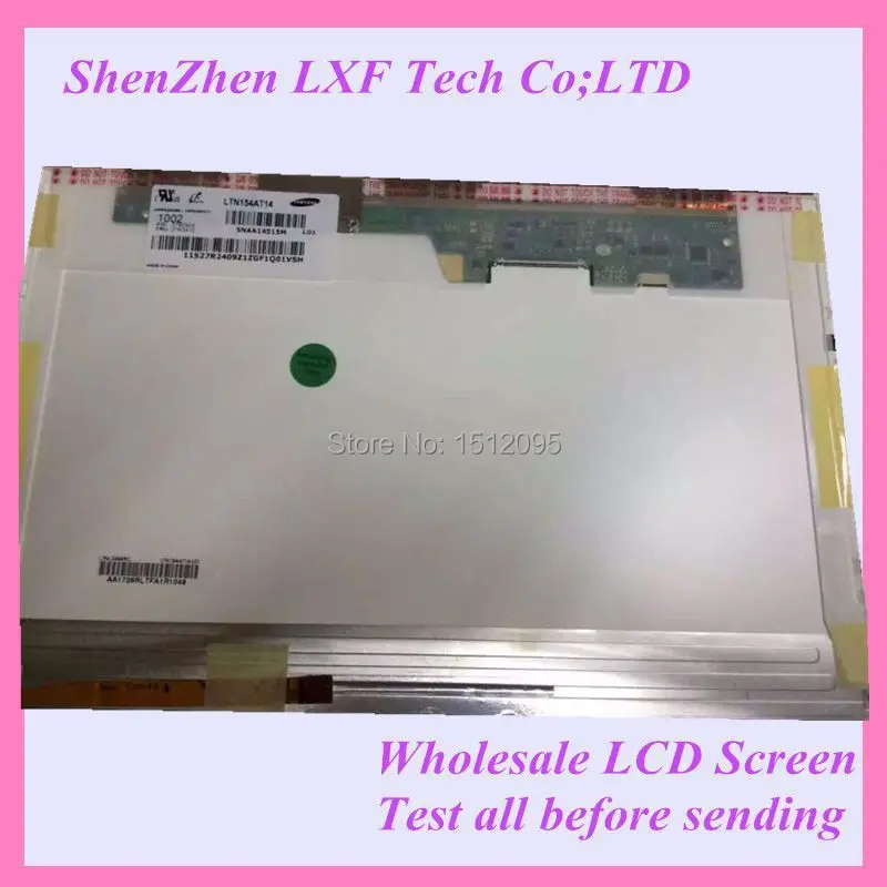 

15.4'' lcd screen (buckle cable ) LTN154AT14 LTN154AT13 LTN154AT12 N154I6-L02 FOR IBM SL500 T500