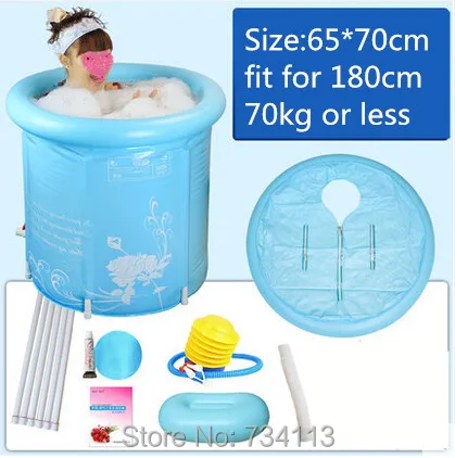 bagno gonfiabile ispessimento pieghevole vasca da bagno per adulti gonfiabile vasca idromassaggio neonato e bambini vasche