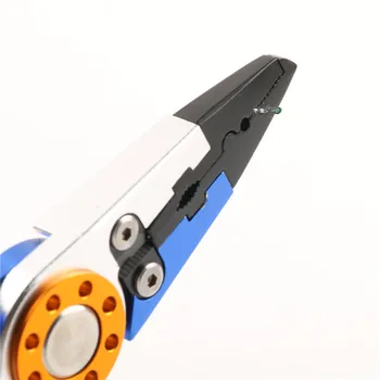 

New Aviation Aluminum Fishing Pliers Split Ring Cutters Fishing Hooks Remover Fishing Clamp Tackle with Oxford Sheath LMH66