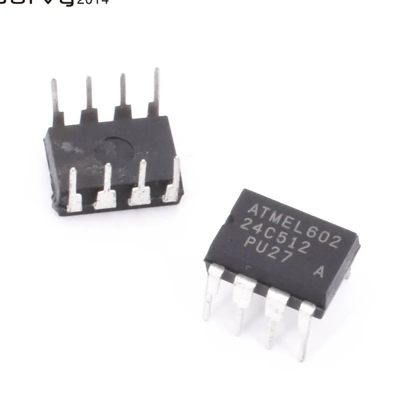 AT24C512-10PI-2.7 DIP8 Line AT24C512-10PU-2.7 24C512 EEPROM memory