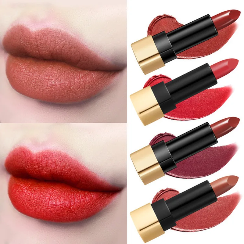 

Velvet matte matte lipstick Lasting moisturizing non-stick cup lipstick makeup matte lipstick set christmas makeup