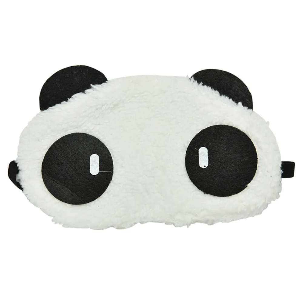 1 Pc Travel Rest Cute Cartoon Panda Sleeping Eye Mask Nap Shade Blindfold Sleep Eyes Cover Sleep Patch Blinder Masks
