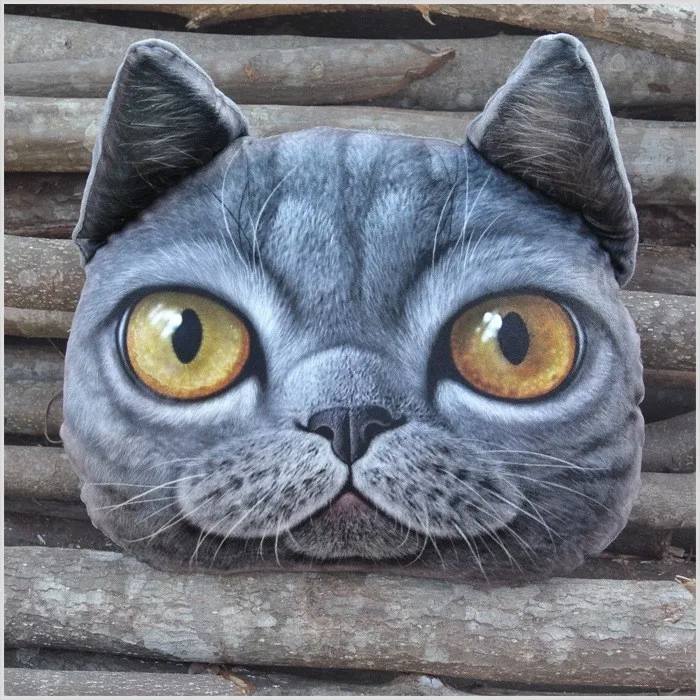 Creative 3D Cat Decorative Pillowcase Creative 3D Cat Decorative Pillowcase