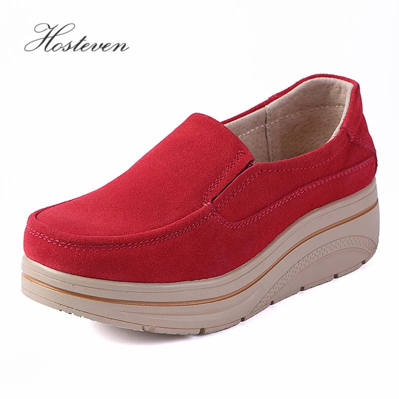 Comprar Zapatos De Mujer Hosteven Zapatillas Cuero Gamuza Comprar Zapatos De Mujer Hosteven Zapatillas Cuero Gamuza