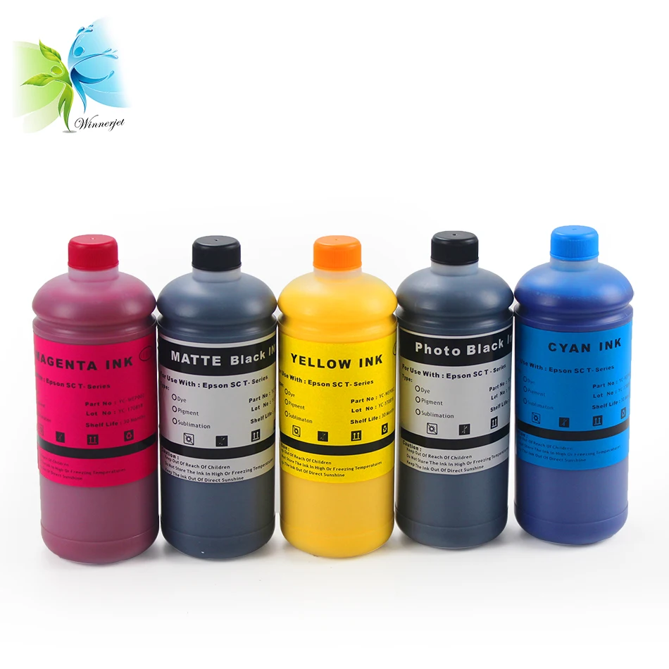 

WINNERJET Pigment Ink Compatible for Epson Surecolor T3000 T5000 T7000 Printer
