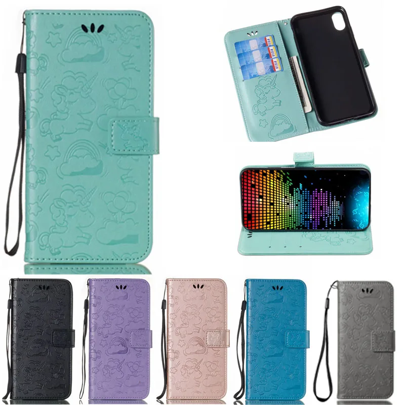 

Cute Unicorn Leather For Samsung Galaxy S8 S9 Plus S7 Edge J2 J3 J5 J7 Prime A5 A7 A8 2018 2017 2016 Wallet Flip Phone Bag Case